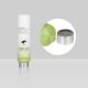 D30mm 30-80ml Custom Cosmetic Tubes Lotion Cream Soft With Electroplate Screw On Cap