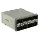 1658224-1 Fiber Optic Transceiver CONN SFP CAGE 2X4 PRESS-FIT R/A