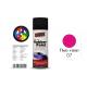 0.3 Pressure Inside Rubber Based Spray Paint Fluo Rose Color With SGS Certificat