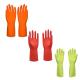 M 55g Cotton Flock Lined Household Cleaning Gloves