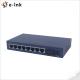 8 Ports 10/100Mbps PoE 250M Fast Ethernet Switch With 1 Port Duplex SC