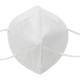 White Nonwoven Disposable KN95 Mask Dust Respirator , Disposable Earloops Mask