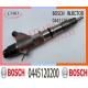 0445120200 With Nozzle DLLA146P1725 Diesel Common Rail Fuel Injector 0445120221 0445120129
