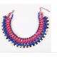 Necklaces hit color resin exaggerated personality clavicle chain jewelry