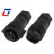 Cable To Cable IP67 Waterproof Circular Connector 15A 3+5 Pin For Outdoor Lighting