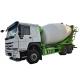 371hp Used Concrete Mixer Truck 3CBM Second Hand Transit Mixer