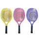 Beach Tennis Racket Full Carbon Professional Soft EVA Face Padel Tennis Racquet Adult Rackets