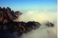 Sea of clouds at Huangshan Mountain