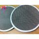 Plain Weave Stainless Steel Wire Mesh Panels , Metal Mesh Fabric 25 50 100 Micron
