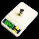 ABS Plastic Food Measuring Scale Low Battery Indication For Kitchen Use