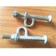 Hot Dip Galvanized Steel Forging Parts Pole Step Bolt For Tower Climbing