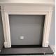 Polish Indoor Freestanding 160x120 Fireplace Mantel Surround