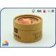 Rolled Edge Kraft Paper Cardboard Cylinder Jewelry Packaging Box