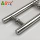 Polished / Satin Stainless Steel Door Pull Handles Abrasion Resistanc 32Mm Od