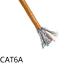 Copper FTP Cat6A Network Cable Al Foil High Speed 10GB LSZH