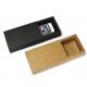 flat color paper mobile phone case box luxury black cell phone shell packaging paper  box cell phone cover paper box