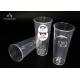 Thick Translucent Cold Drink Disposable Cups PP Materials For Smoothies / Fruit Tea