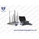 High Power Drone Jammer Kit 2000m WIFI 2.4G 5.8G GPS 433MHz 350W 4-8 Bands