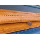 10m Length Windbreak Fence Panels Yellow Windproof Dust Control Steel Plate
