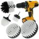 Drill Attachment Brush Power Scrubber Electric Drill Cleaning Brush 5 Pcs Set