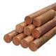 DIN EN JIS GB 3mm 4mm Round Copper Rods 5.5mm-500mm ASTM A276