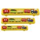 Custom Metal Hardware 128mm CC Yellow Kids Corner Acrylic Train Bar Cabinet Pull Handle