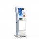 Hotel Guest Check In And Check Out Kiosk With Passport Scanner Card Dispenser
