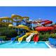 Swimming Pool Fiberglass Water Slide Outdoor Adventure Park Playground Equipment