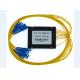 2.0mm Fiber Optic PLC Splitter ABS PLC Splitter Module Box Optical Splitter 1X8