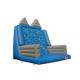 Backyard Fun Inflatable Rock Climbing Wall Blue And Gray For Outdoor Activities