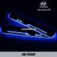 Hyundai ix35 auto door safety lights led moving specail scuff light for car