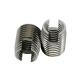 302 Slotted Stainless Steel Self Tapping Thread Insert M4 M8 M10