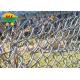 Hot Dip Galvanized Zinc Coated Diamond Mesh Chain Link Fence 6ft 8ft 15m Roll
