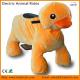 Motorized Zoo Animal Amusement Rides for sale, Stuffed Animal Ride-Yellow Duck