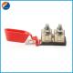 2 Way MRBF Surface And Terminal Mount Marine Rated Battery Fuse Block Dual Studs