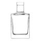 Cubic 375ml Spirit Bottles With Plate Cork Neck Heavy Thick Base