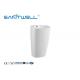 Commercial Fashionable Bathroom Pedestal Basins Ceramic Material For Hand Cleaning