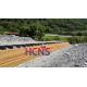 Road Reinforcement Plastic HDPE Geocell For Soil Gravel Stabilizer Ground Grid 150MM Height
