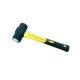 Sledge hammer with fiberglass handle