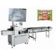 Horizontal Tortillas Pillow Bag Packaging Machine Speed 40~230 Pcs / Min