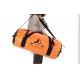 60L Orange Waterproof Travel Bags 600D Sports Duffel Bag Holdall Shoulder