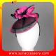 0907 Elegant design sinamay fascinators hats for ladies  ,Fancy Sinamay fascinator  from Sun Accessory