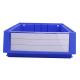 Versatile Solid Box Style Plastic Crate for Nut Organizers on Shelves in Warehouse
