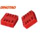 For DT Vector 2500 VT2500 Cutting Parts 130298 703493 Red Nylon Bristles Block