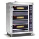 Electric Bakery Oven Machine , Commercial Bread Baking Machine Corrosion Resistant
