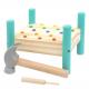 Wooden Hammering Table Color Cognition Hand Eye Coordination Early Teaching