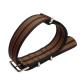 26mm Stripe Nylon Strap Watch Bands Colorful Polished Buckle