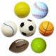 Soft Colorful Kids Toy 6.0cm Polyurethane Foam Ball