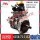 094000-0383 Diesel SAA6D125E-3 Engine DENSO Fuel Pump 094000-0383 6156-71-1112 For KOMATSU Excavator PC400-7 PC450-7