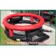 Kids Inflatable Games Inflatable Football Game Bubble Ball Field / Soccer Field Cage 3 Years Warranty